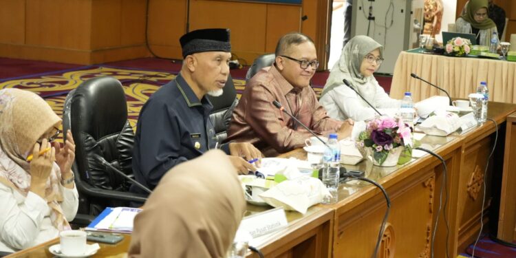 High Level Meeting TPID Sumbar Siapkan Strategi Pengendalian Inflasi Menjelang Ramadan dan Idul Fitri 1445H