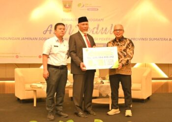 Gubernur Luncurkan Program ASN Peduli Perlindungan Jaminan Sosial Ketenagakerjaan bagi Pekerja Rentan