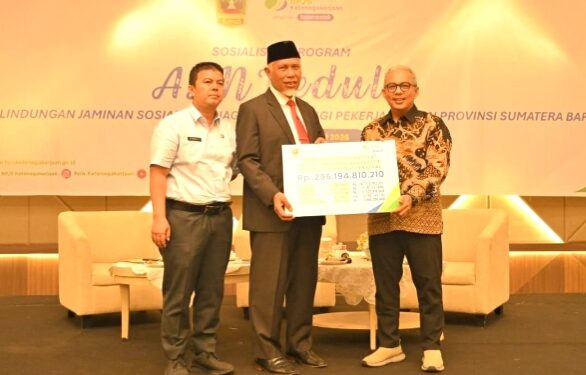 Gubernur Luncurkan Program ASN Peduli Perlindungan Jaminan Sosial Ketenagakerjaan bagi Pekerja Rentan