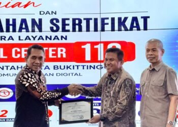 Langkah Cepat Bukittinggi Terapkan Layanan 112 Disambut Positif Diskominfotik Sumbar