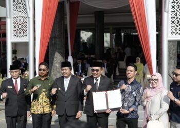Pimpin Upacara Hari Koperasi 2026, Wagub Vasko Tegaskan Komitmen Digitalisasi Ekonomi Kerakyatan