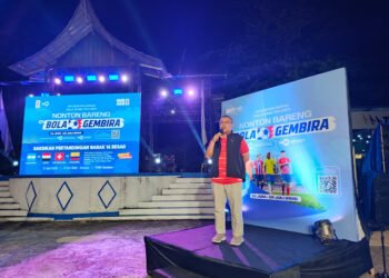 Nobar Piala Dunia di Sumbar Meriah, Sekdaprov: Sepak Bola Satukan Masyarakat