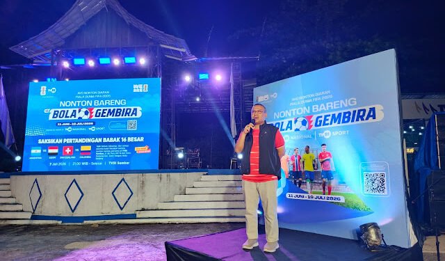 Nobar Piala Dunia di Sumbar Meriah, Sekdaprov: Sepak Bola Satukan Masyarakat